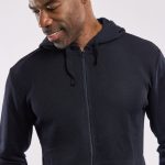 gilet homme a capuche