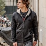 gilet sweat homme capuche
