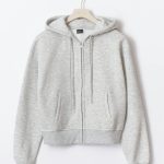 hoodie gris femme