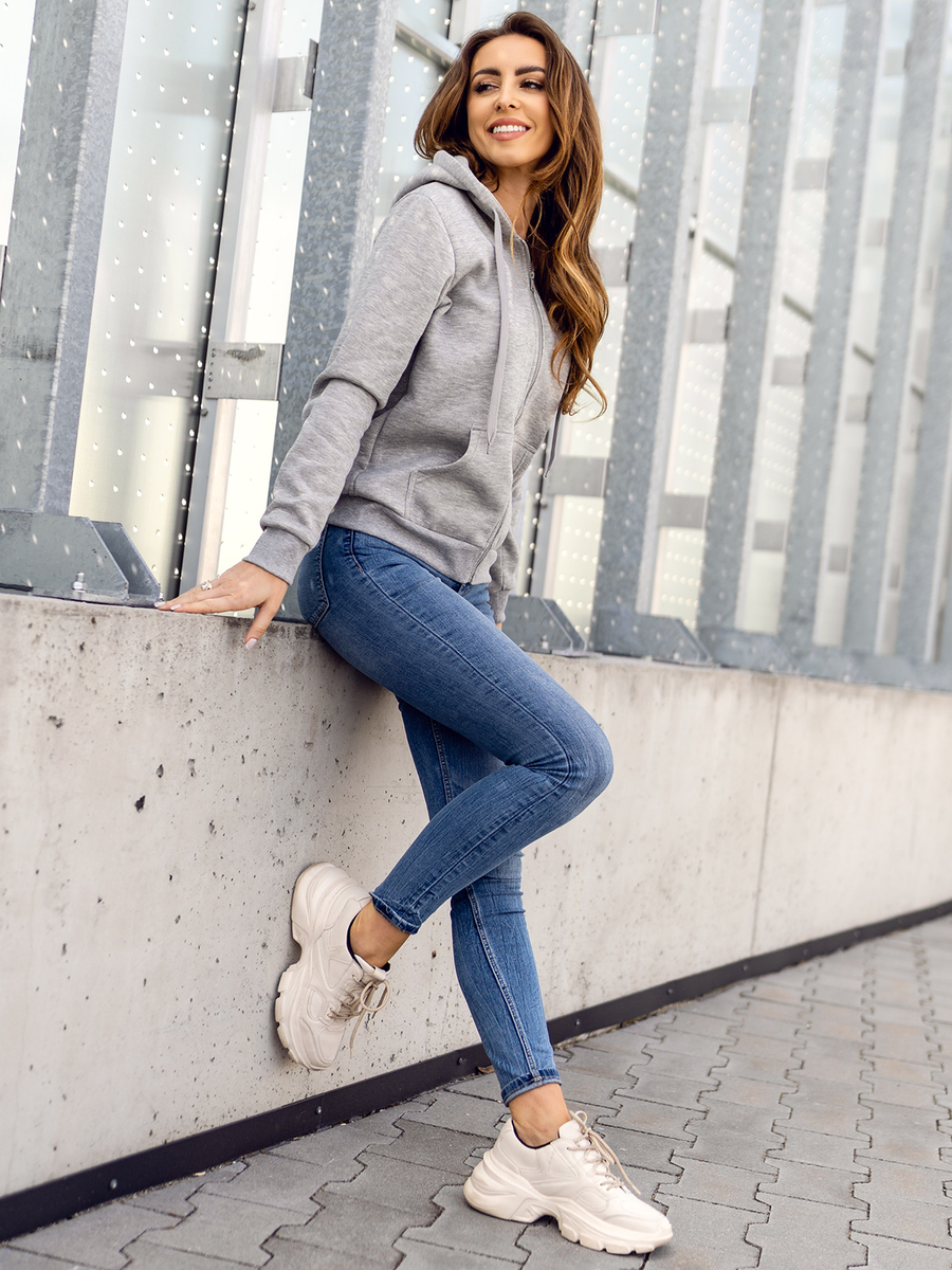 hoodie-gris-femme-753bfw-1.jpg hoodie gris femme – Image 1