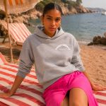 hoodie gris femme