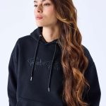 long sweat a capuche femme