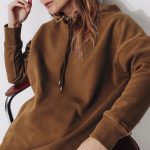 long sweat a capuche femme