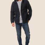 polaire a capuche homme