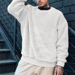 pull blanc sans capuche