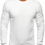 pull blanc sans capuche