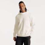 pull blanc sans capuche
