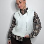 pull blanc sans capuche