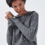 pull laine capuche femme