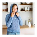 pull laine capuche femme