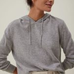 pull laine capuche femme