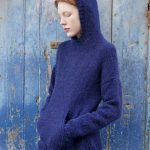 pull laine capuche femme
