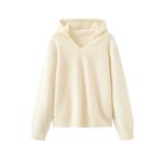 pull laine capuche femme