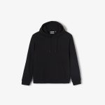pull noir capuche homme