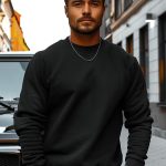 pull noir sans capuche