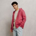 sweat a capuche bordeaux