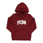 sweat a capuche bordeaux