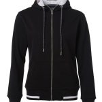 sweat a capuche femme noir