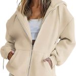 sweat à capuche femme oversize