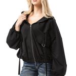 sweat à capuche femme oversize