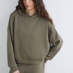 sweat à capuche femme oversize
