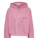 sweat a capuche femme rose