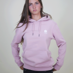 sweat a capuche femme rose