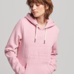sweat a capuche femme rose