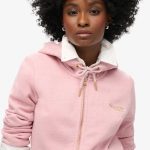 sweat a capuche femme rose