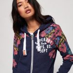 sweat à capuche femme superdry