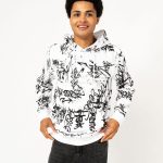 sweat a capuche imprimé