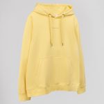 sweat a capuche jaune