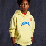 sweat a capuche jaune