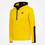sweat a capuche jaune