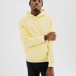sweat a capuche jaune