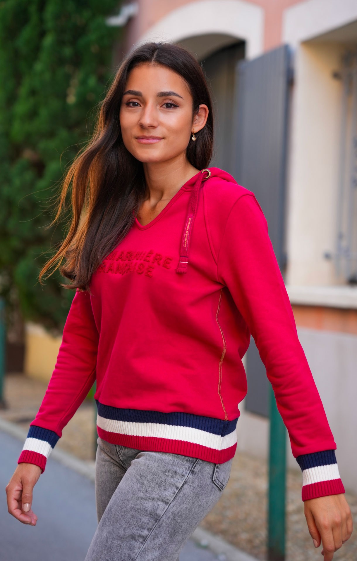 sweat-a-capuche-rouge-femme-571brh.jpg sweat à capuche rouge femme – Image 1