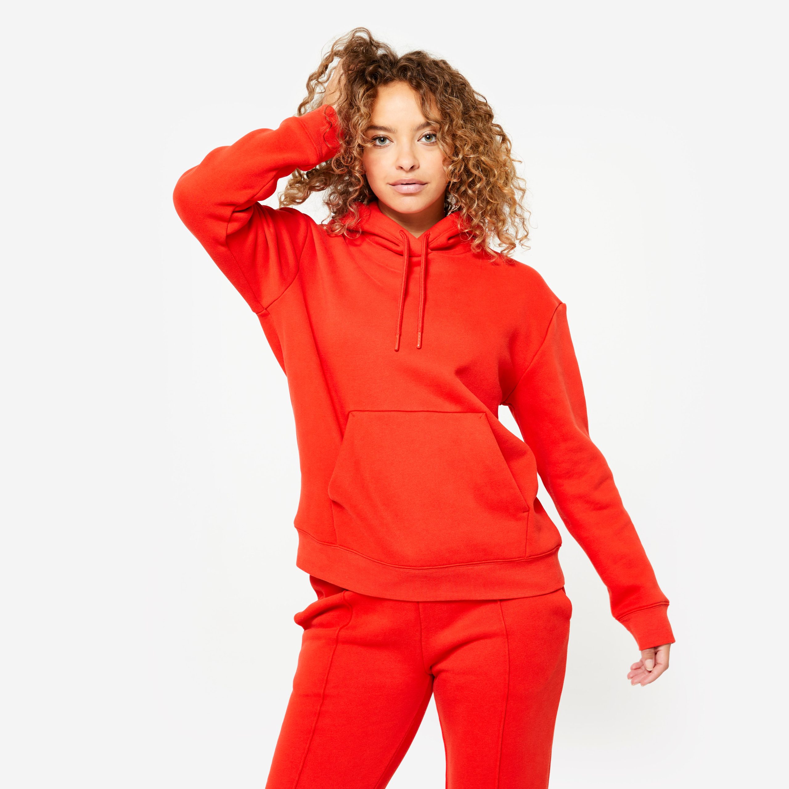 sweat-a-capuche-rouge-femme-751sbc.jpg sweat à capuche rouge femme – Image 1