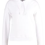 sweat blanc capuche