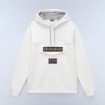 sweat blanc capuche