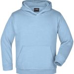 sweat capuche bleu