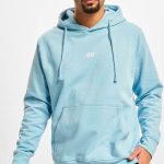 sweat capuche bleu