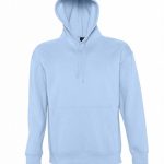 sweat capuche bleu