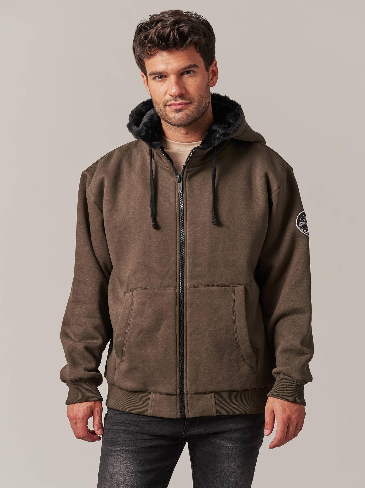 sweat-capuche-fourre-homme-391yql.jpg sweat capuche fourré homme – Image 1
