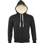 sweat capuche fourré homme