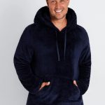sweat capuche fourrure homme