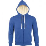 sweat capuche fourrure homme