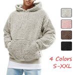 sweat capuche fourrure homme