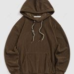 sweat capuche fourrure homme