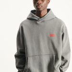 sweat capuche homme gris