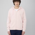 sweat capuche homme rose